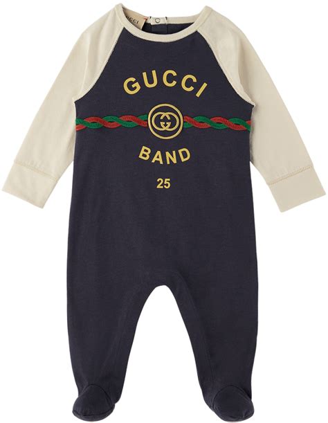 gucci collar shirt baby jumpsuit|baby gucci outlet.